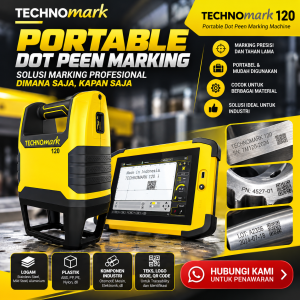 TECHNOmark 120 Portable Dot Peen Marking Machine